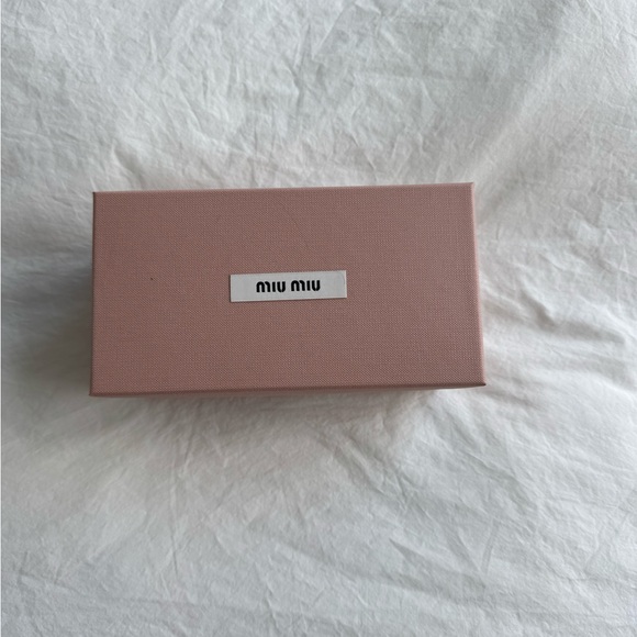 Miu Miu Accessories - NWT Miu Miu Blush Pink Sunglasses Box